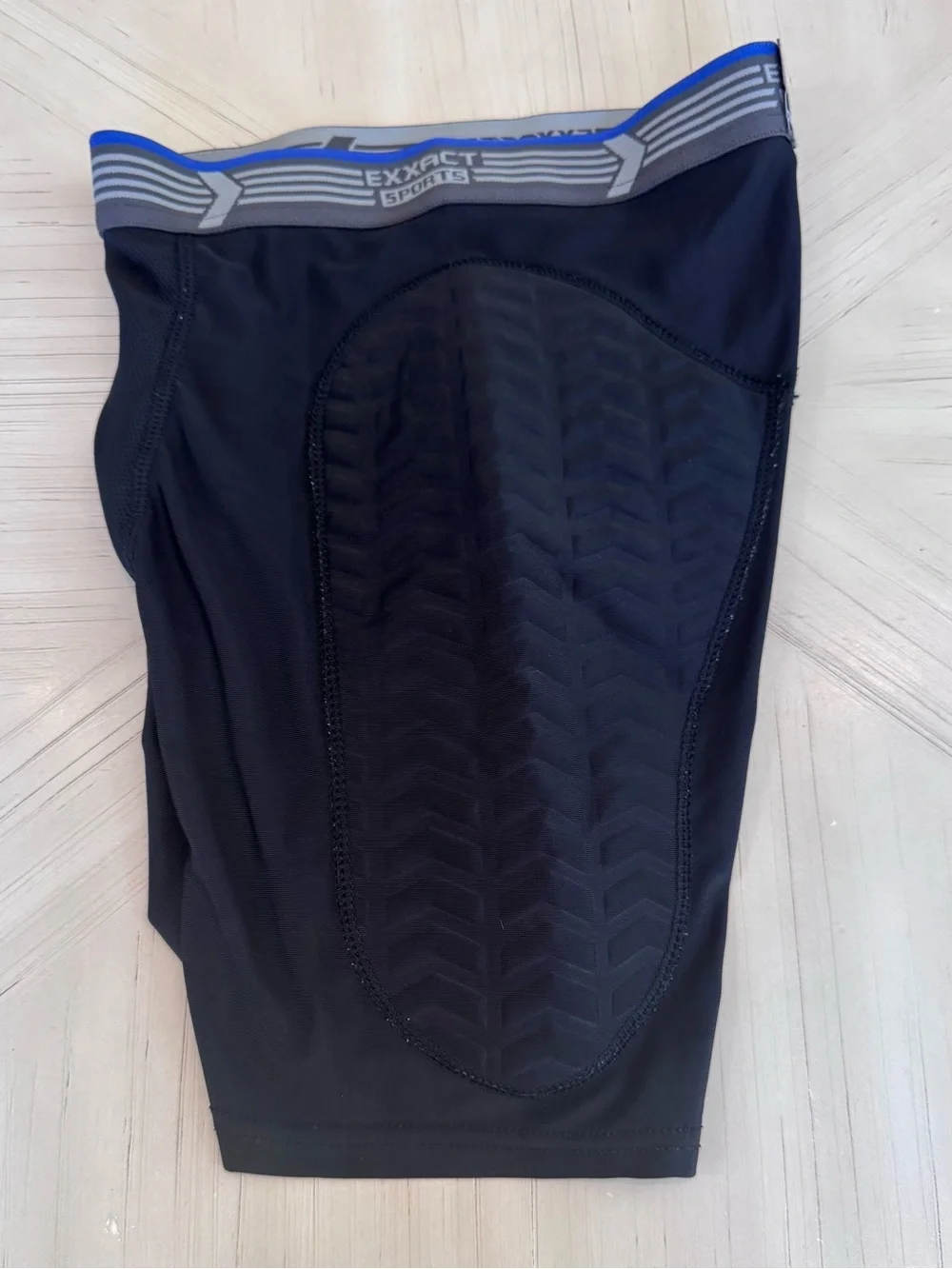Exxact Sports Baseball Sliding Padded Compression Shorts – Black – Youth XL